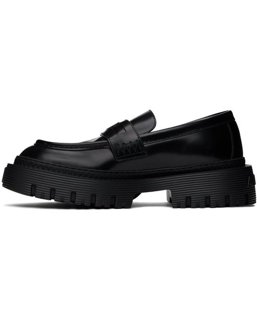Amiri Black Chunky Loafers for men