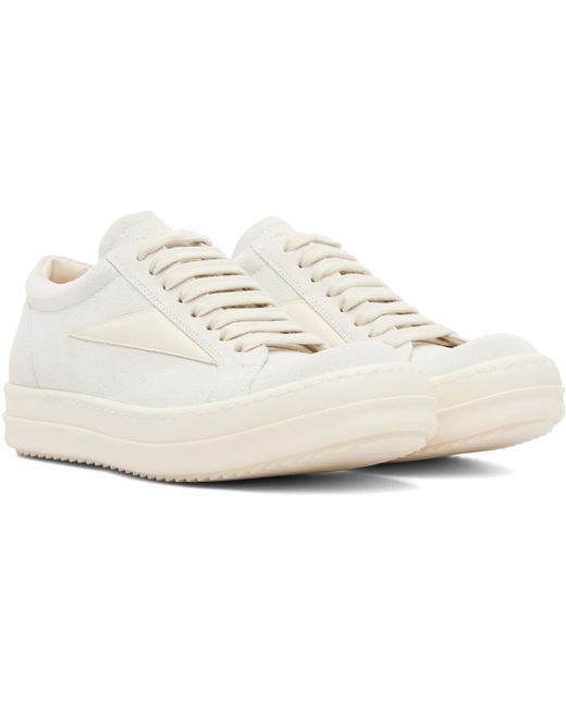 Rick Owens White Off- Tower Vintage Sneaks Sneakers