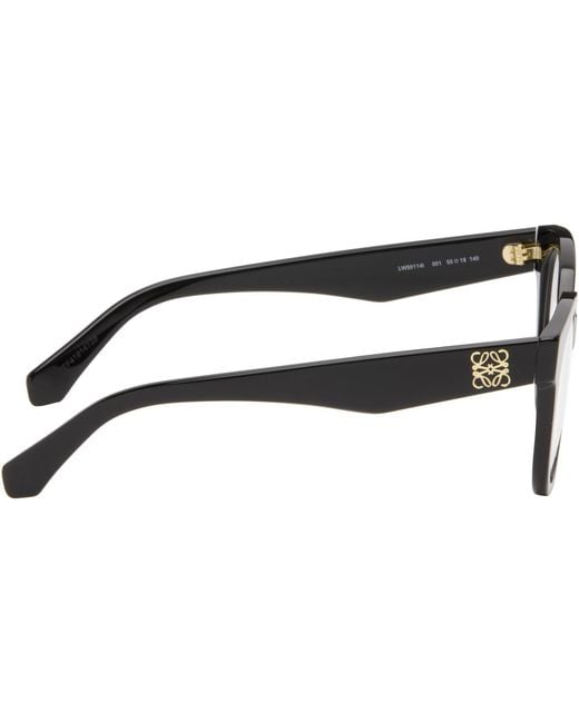 Loewe Black Anagram Glasses