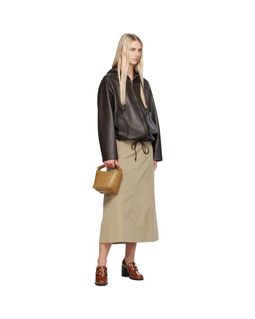 Bottega Veneta Natural Tan Candy Wallace Bag