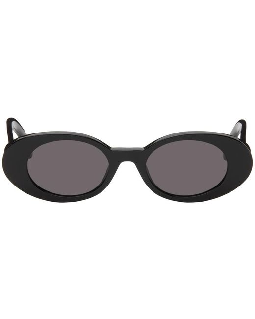 Palm Angels Black Gilroy Sunglasses for men