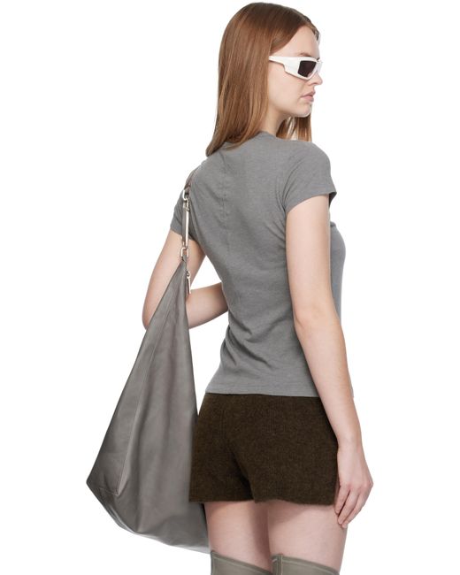 Rick Owens Multicolor Concordians Cropped Level T-Shirt