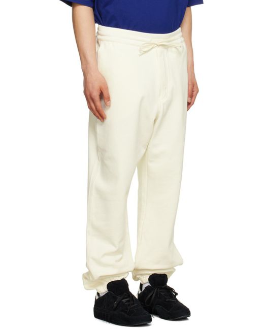 Y-3 Off-white Drawstring Sweatpants for men