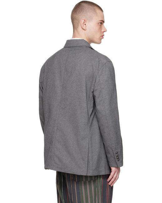 Engineered Garments Gray Newport Blazer for men