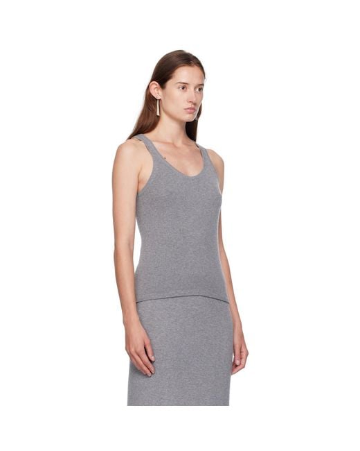 Lisa Yang Purple Meng Tank Top