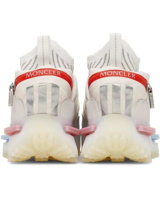 メンズ Moncler Moncler X Adidas Originalsコレクション ホワイト Nmd スニーカー White
