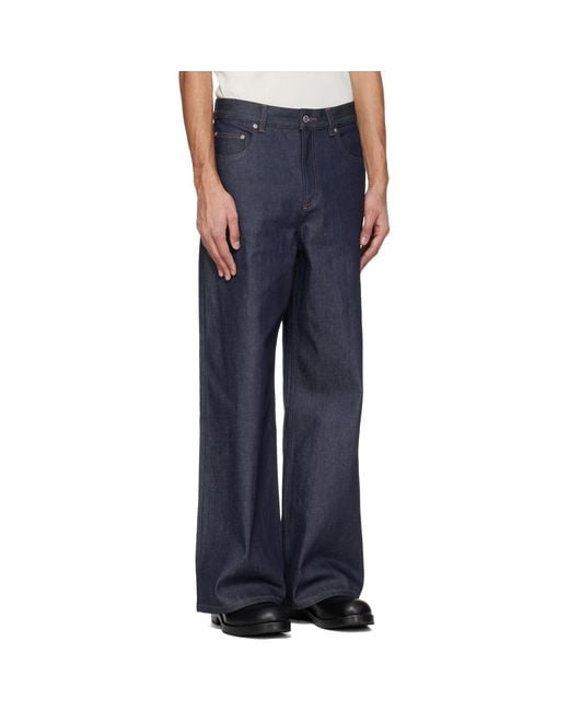 A.P.C. Blue Clyde Jeans for men