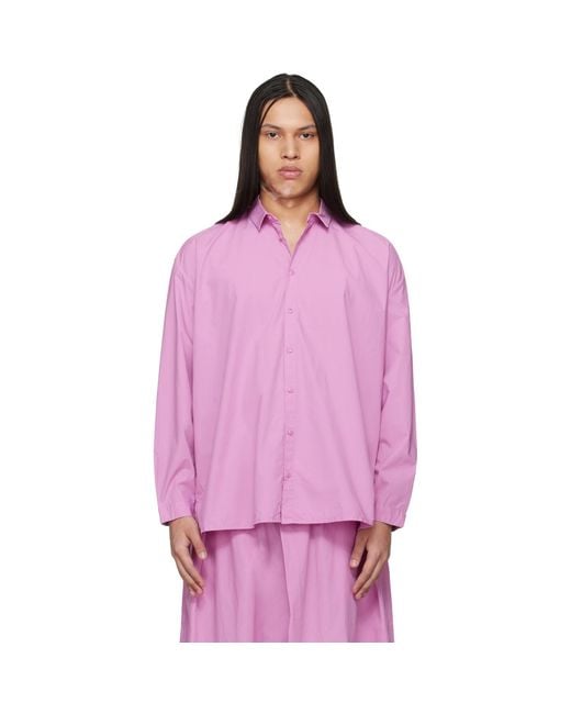 Toogood Pink 'The Draughtsman' Shirt for men