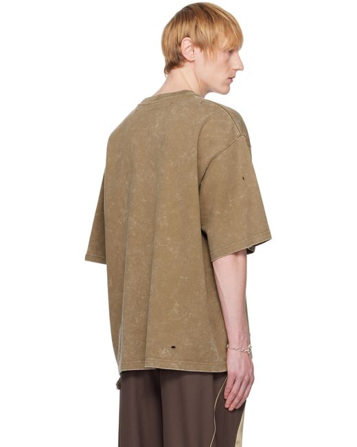 Song For The Mute Natural Adidas Originals Edition Washed T-Shirt for men