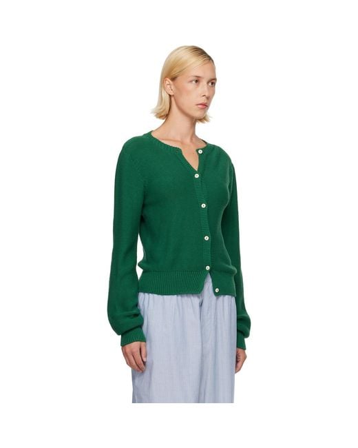 Baserange Green Tier Cardigan