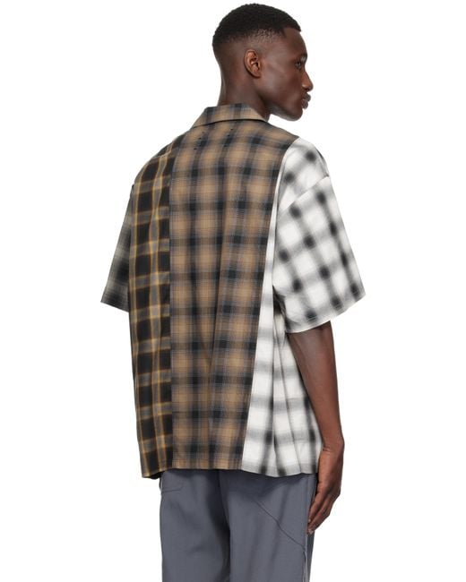 Song For The Mute Black Button Up Gym Shirt for men