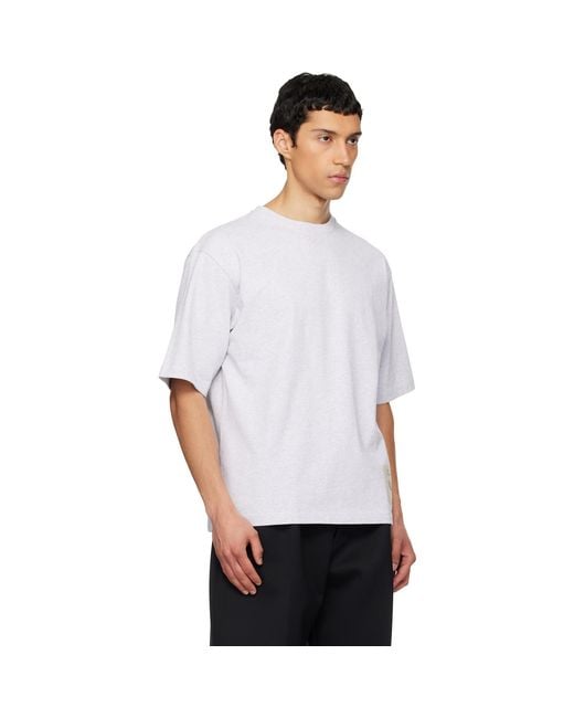 Jacquemus White 'The Torneo Short-Sleeve' T-Shirt for men