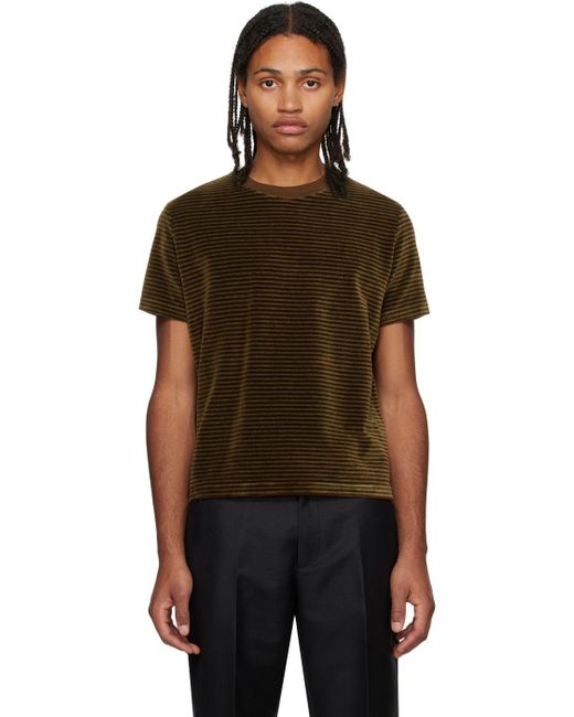 Our Legacy Brown Hover T-shirt in Black for Men | Lyst