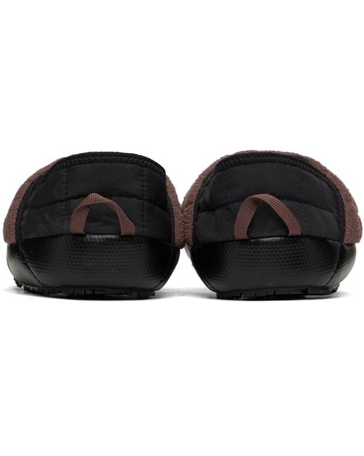 The North Face Black Thermoball Traction V Denali Mules for men