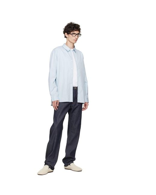 A.P.C. Blue New Standard Jeans for men