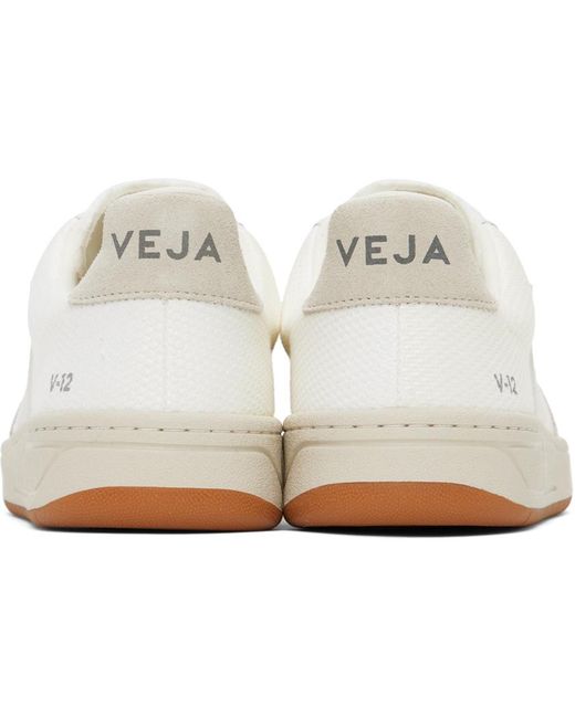 Veja Black Off- V-12 B-mesh Sneakers for men