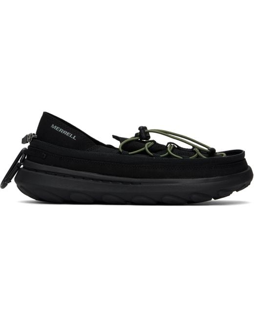 Merrell Women's Black Hut Moc Packable Zip Off Loafers