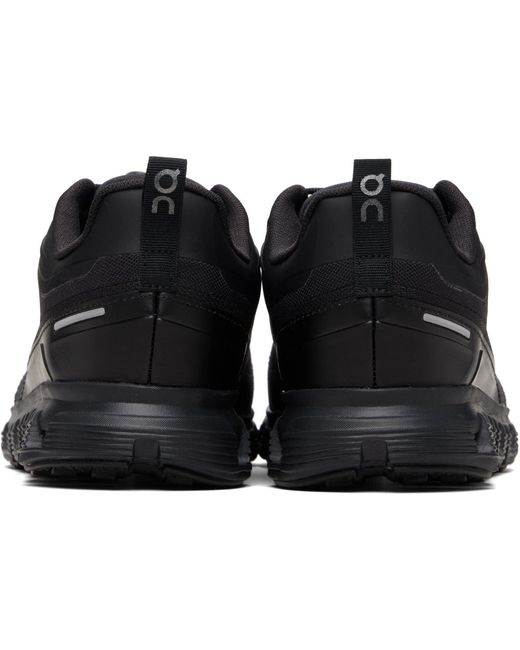 On Shoes Black Cloud 6 Geo Waterproof Sneakers for men
