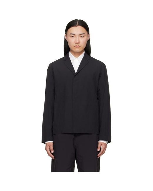 Veilance Black Spere Sl Blazer for men