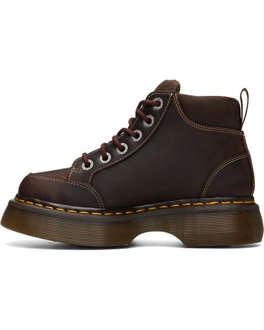 Dr. Martens Brown Buzz 6 Eye Boots