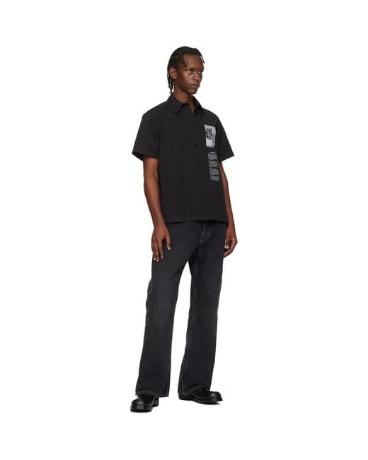 Off-White c/o Virgil Abloh Black Script Logo 90S Skate Jeans for men