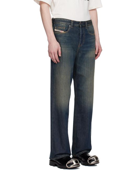 DIESEL Blue 20 D-macro Jeans for men