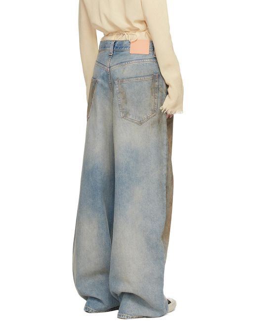 Acne Studios 2022F リラックスフィットジーンズ Acne Studios: ブルー 2022F リラックスフィット ジーンズ