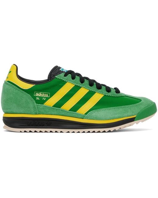 Adidas Originals Green Sl 72 Rs Sneakers for men