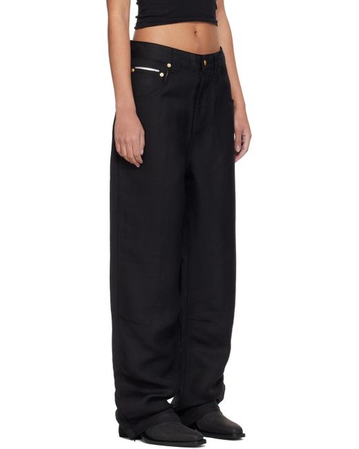 Eytys Black Titan Trousers | Lyst