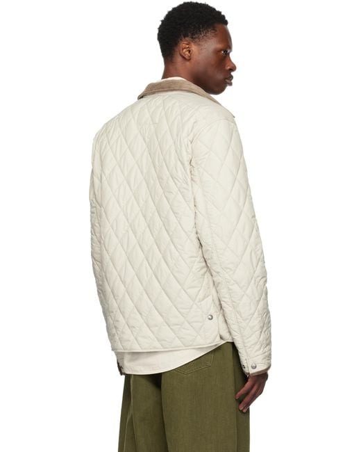 メンズ Polo Ralph Lauren グレー 'The Beaton' キルティングジャケット Natural
