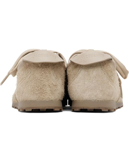 Jacquemus Black Taupe 'The Tennis' Sneakers