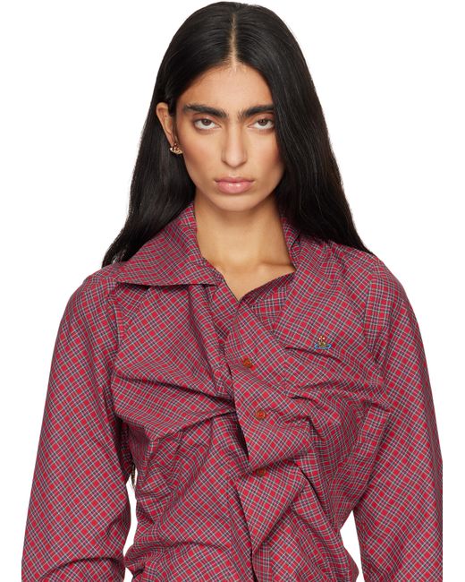 Boucles D'Oreilles À Cœur Et À Cristaux Vivienne Westwood en coloris Black