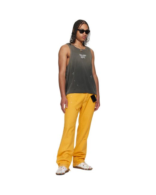 GALLERY DEPT. Yellow Marley Jeans for men
