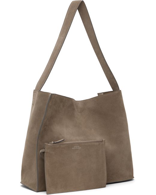 Cabas Doublet Taupe En Suède Studio Nicholson pour homme en coloris Brown