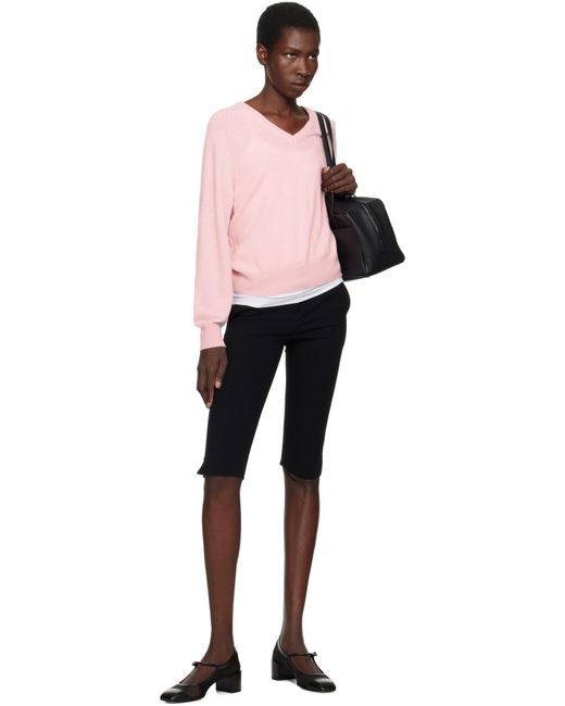 Chaussures De Style Charles Ix À Talon Aline Noires En Filet Aeyde en coloris Black