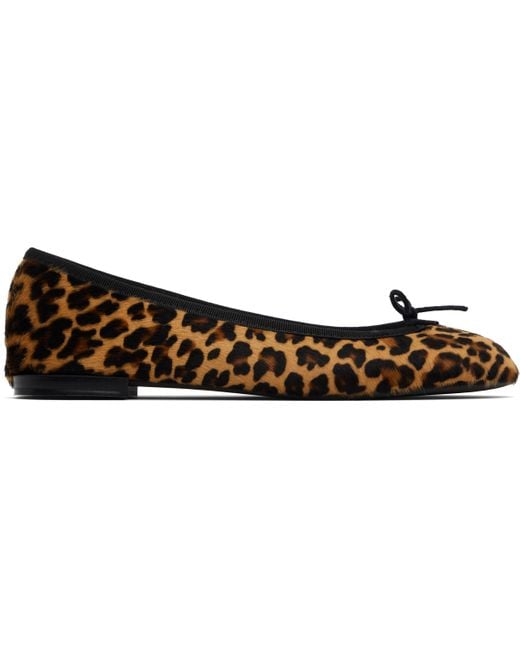 Repetto Black Ssense Exclusive Cendrillon Ballerina Flats