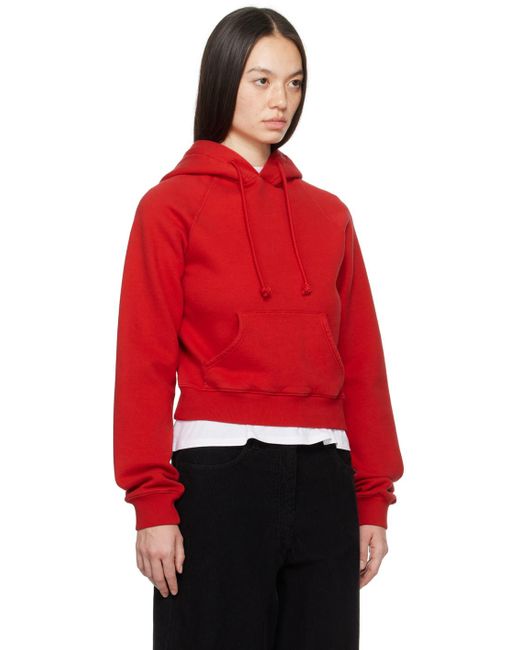 The Row Red Timmi Hoodie