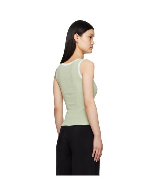 Elleme Black Scoop Neck Tank Top
