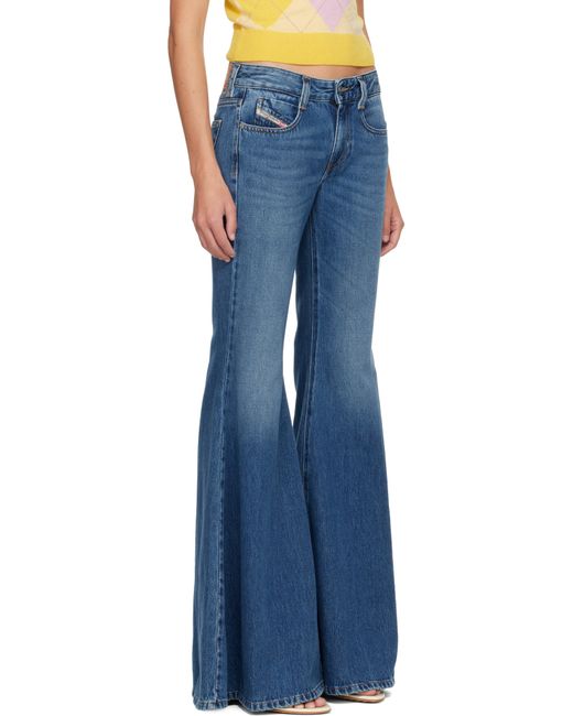 Jean Évasé 1970 Bleess Bleu DIESEL en coloris Blue