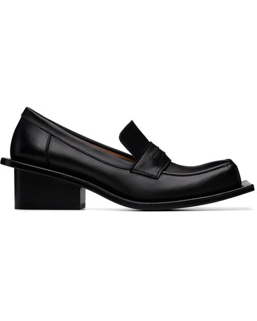 FIDAN NOVRUZOVA Black Barry Chunky Heel Loafers