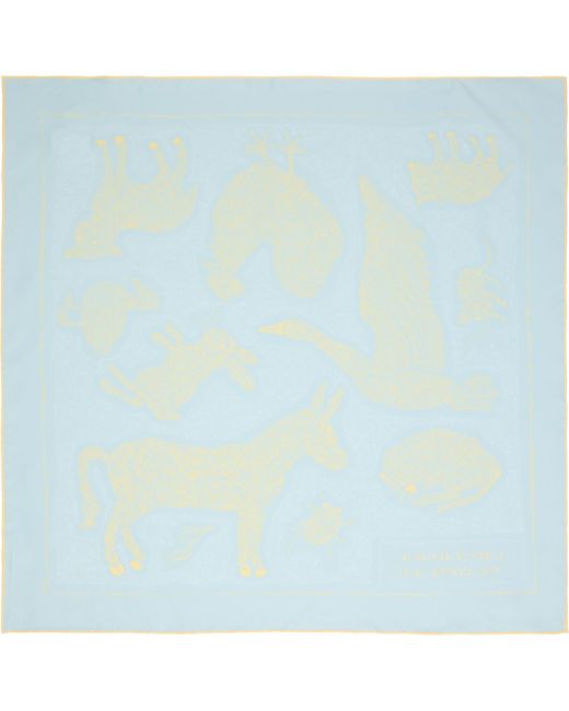 Jacquemus Blue 'Le Paysan' Scarf for men