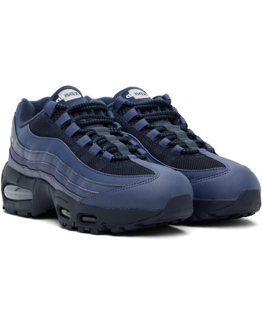 Nike Blue Air Max 95 Big Bubble Sneakers for men