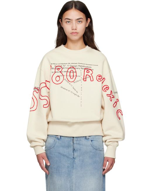 Bless Multicolor Reflexic Multicollection Sweatshirt