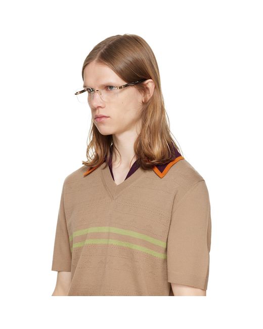Cartier Black Elongated 'C De Glasses for men