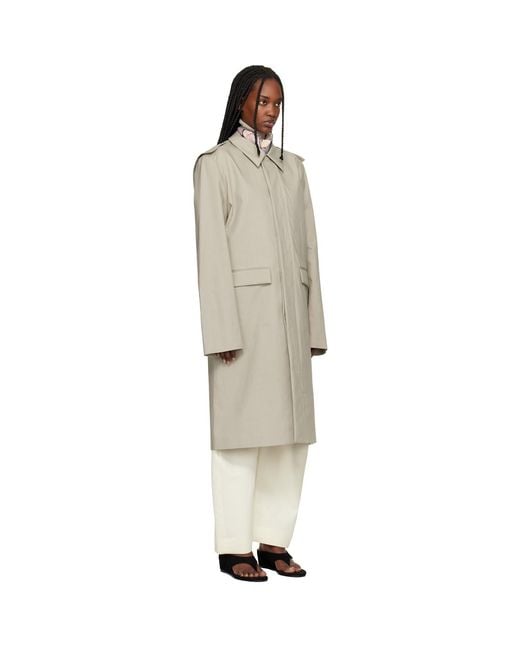 Rier Black Cotton Bonded Coat
