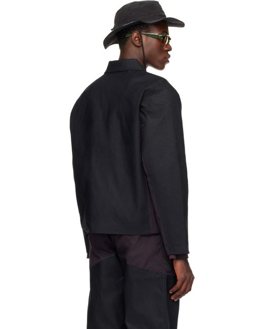 AFFXWRKS Black Forge Denim Jacket for men