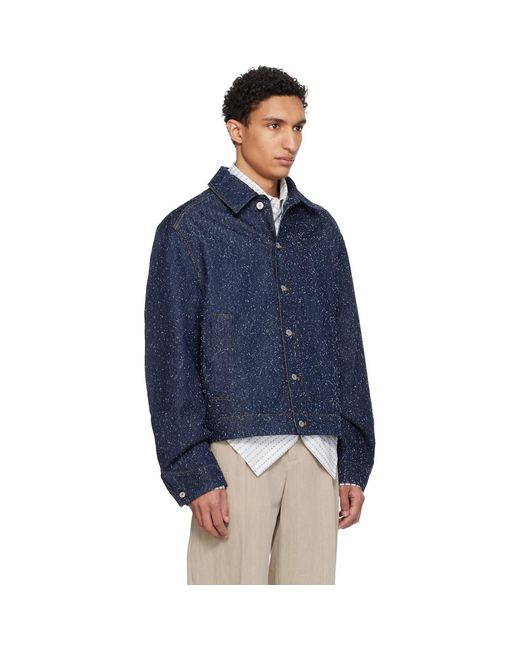 Jacquemus Blue 'The Mirada De-Nîmes' Denim Jacket for men
