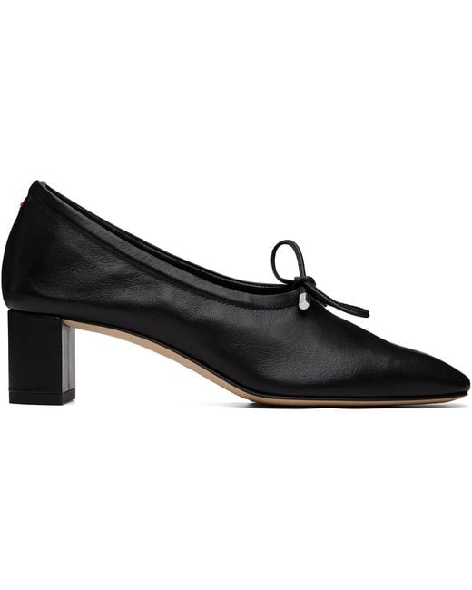 Aeyde Black Narissa Glove Heels