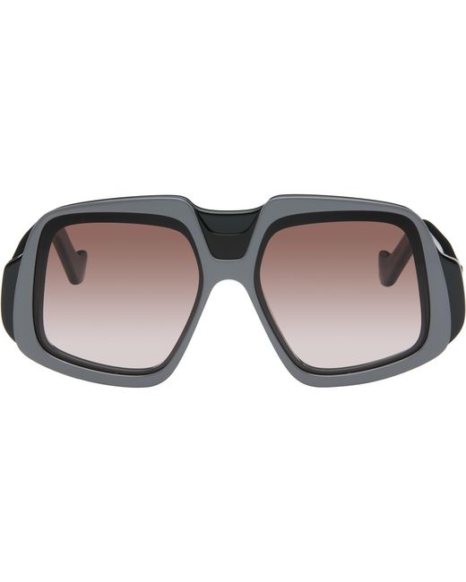 Loewe Black Anagram Sunglasses for men