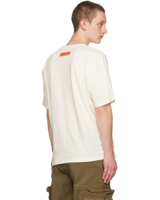 Heron Preston Multicolor Off-white 'heron' T-shirt for men